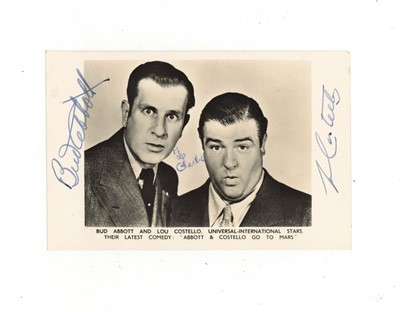 Lot 148 - Abbott (Bud) & Lou Costello
