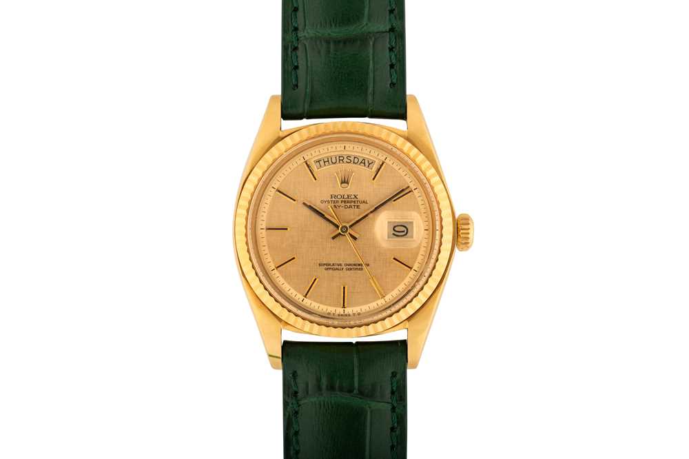 Lot 409 - Men's Rolex 18k Gold Wristwatch