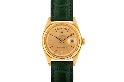 Lot 409 - Men's Rolex 18k Gold Wristwatch
