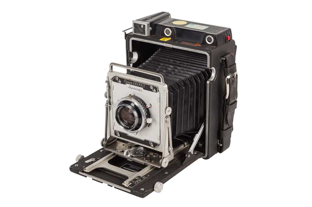 Lot 184 - A NASA Graflex Crown Graphic Special 5x4 Press Camera
