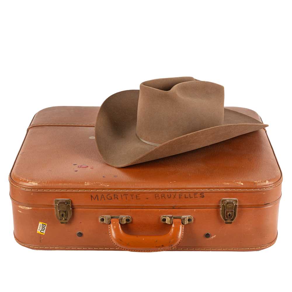 Lot 36 - René Magritte's (Belgian, 1898-1967) Hat and Suitcase