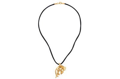 Lot 296 - Cartier l A 'Panthère' pendant necklace, circa 1991