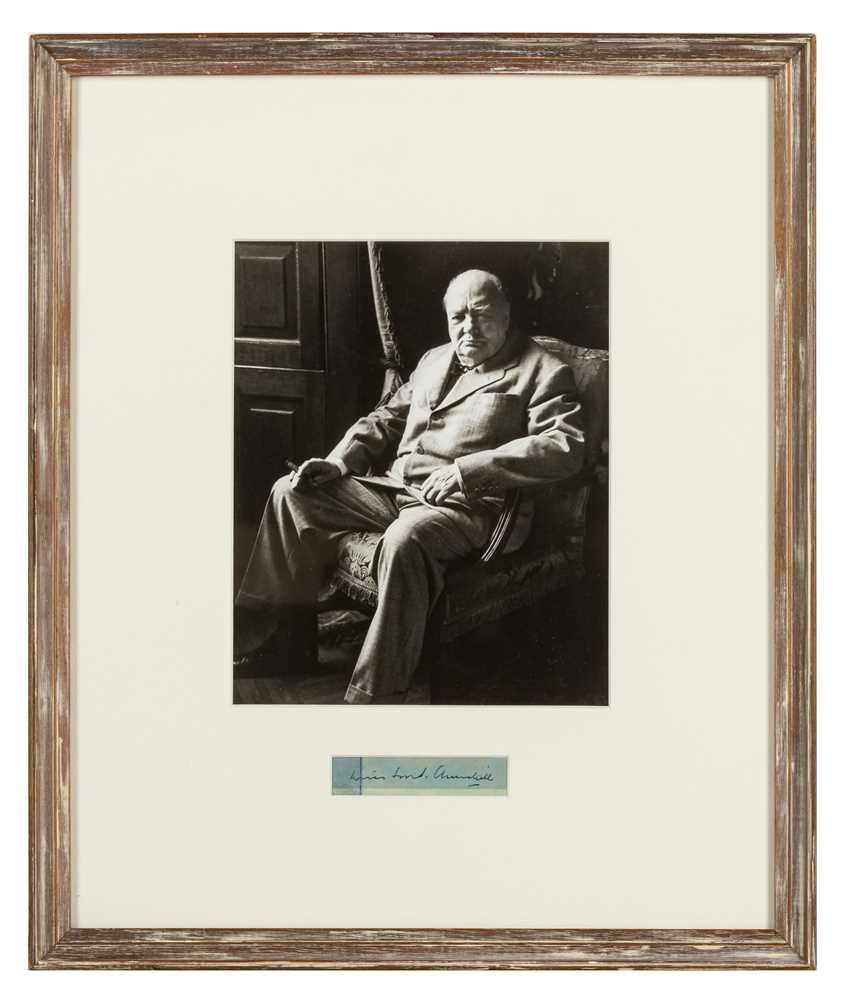 Lot 336 - Churchill (Winston Spencer)