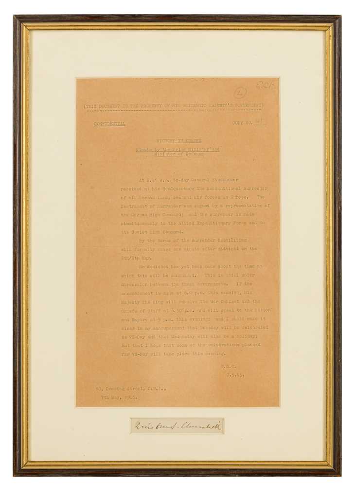 Lot 323 - Churchill (Winston Spencer)