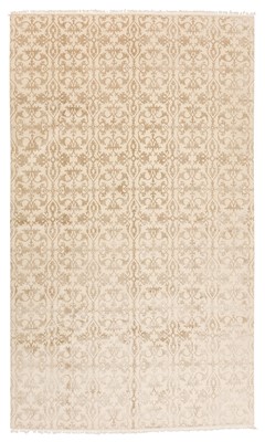 Lot 39 - A fine part silk Nepalese carpet, approx: 330cm. x 241cm