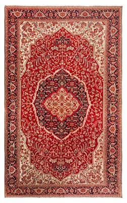 Lot 69 - An antique very large Heriz carpet, north-west Persia, approx: 543cm. x 354cm