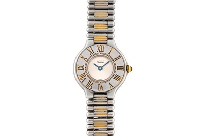 Lot 456 - Lady's Cartier Bracelet Watch