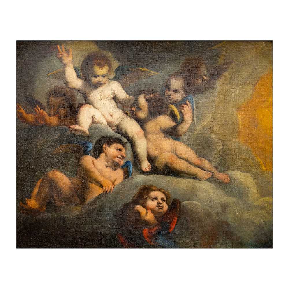 Lot 19 - Circle of Guercino (Italian, 1591-1666)