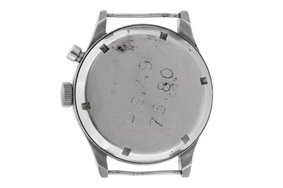 Lot 405 - Men's Vintage Military Issue Lemania Monopusher Chronograph Wristwatch
