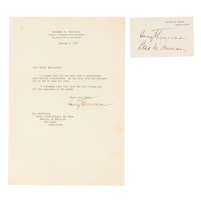 Lot 543 - Truman (Harry)
