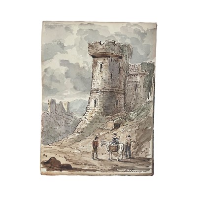 Lot 97 - [Percy] Rose Castle original water colours [1829]