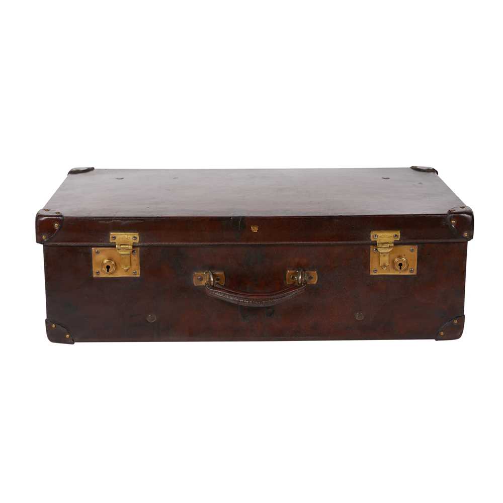 Lot 105 - Moynat Brown Small Suitcase