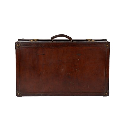 Lot 105 - Moynat Brown Small Suitcase