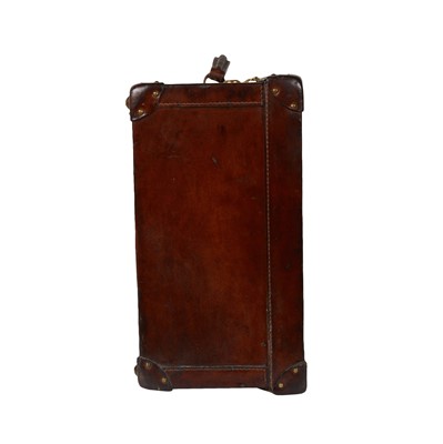 Lot 105 - Moynat Brown Small Suitcase