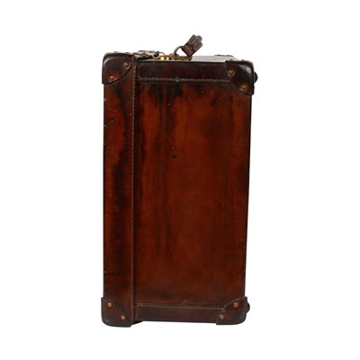Lot 105 - Moynat Brown Small Suitcase