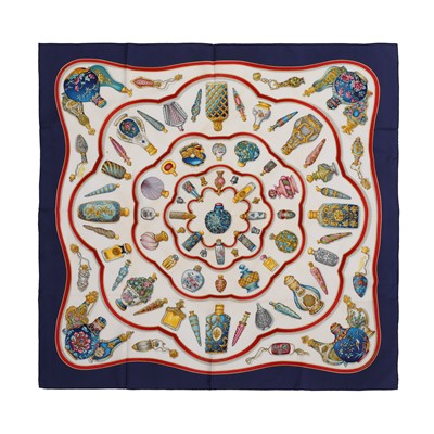 Lot 79 - Hermes 'Qu'Import le Flaçon' Silk Scarf