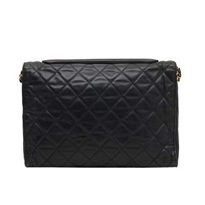 Lot 88 - Chanel Navy Envelope Flap Pouch Bag