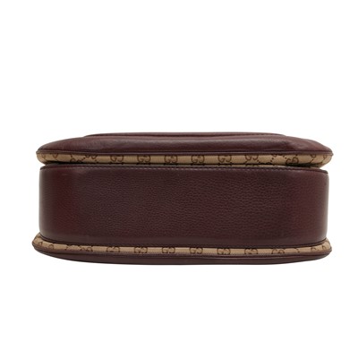 Lot 113 - Gucci Brown GG Top Handle Bamboo Bag