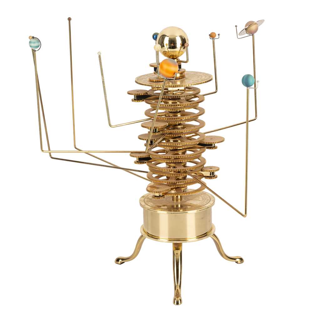 Lot 92 - A Contemporary Precision Brass Orrery
