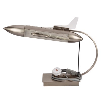 Lot 93 - A Contemporary Table Lamp in the form of a Fighter Jet