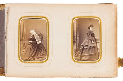 Lot 100 - BRITISH PORTRAITURE INTEREST, c.1860s