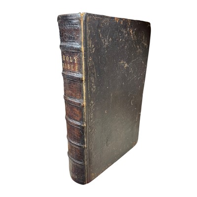 Lot 16 - Bible [English] The Holy Bible, Containing the Old and New Testaments…, 1715