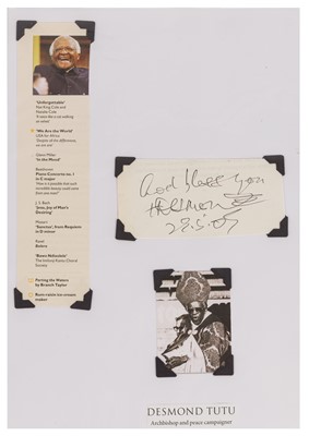 Lot 99 - Autograph Collection.- Miscellaneous
