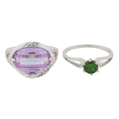Lot 397 - Two rings