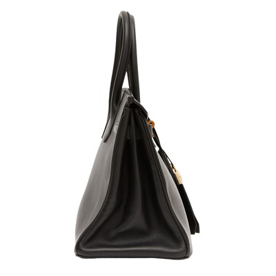Lot 190 - Hermes Black Swift Birkin 30