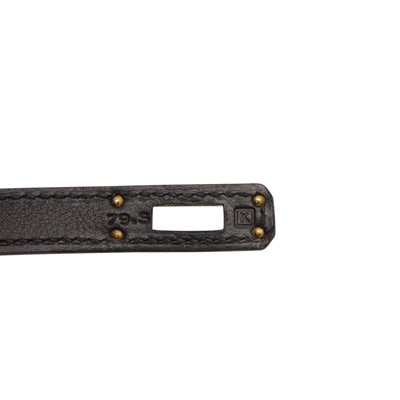 Lot 192 - Hermes Black Swift Kelly Pochette