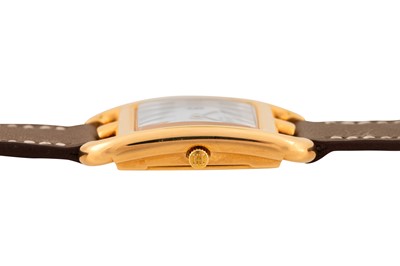 Lot 440 - Lady's Hermès 18k Gold Wristwatch