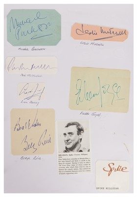 Lot 70 - Autograph Collection.- Actors & Entertainers
