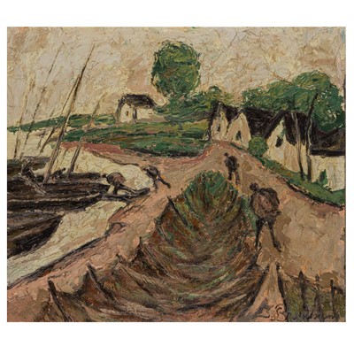Lot Jean Brusselmans (Belgian 1884-1953)