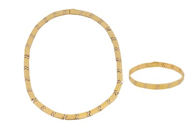 Lot 317 - Adriano Chimento l A necklace and bracelet suite