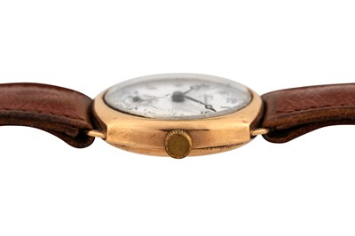 Lot 420 - Men's Vintage 'Federal' 9k Gold Wristwatch