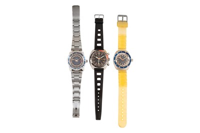 Lot 429 - Vintage Collection Starter Lot: 3 x Men's 1970's Tool Watches