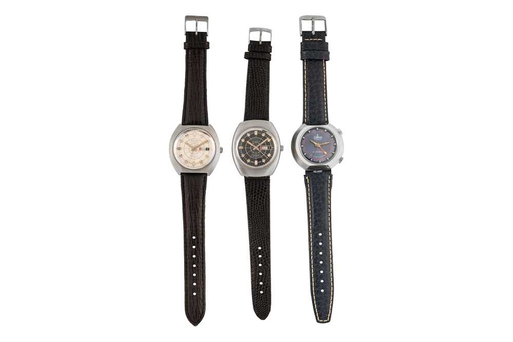 Lot 430 - Vintage Collection Starter Lot: 3 x Men's 1970s Wristwatches