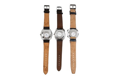 Lot 430 - Vintage Collection Starter Lot: 3 x Men's 1970s Wristwatches