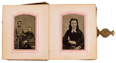 Lot 82 - AMERICAN PORTRAITURE INTEREST, 1860s-1880s.