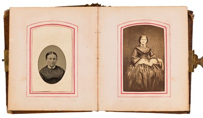 Lot 82 - AMERICAN PORTRAITURE INTEREST, 1860s-1880s.