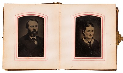 Lot 82 - AMERICAN PORTRAITURE INTEREST, 1860s-1880s.