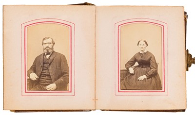 Lot 82 - AMERICAN PORTRAITURE INTEREST, 1860s-1880s.