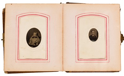 Lot 82 - AMERICAN PORTRAITURE INTEREST, 1860s-1880s.