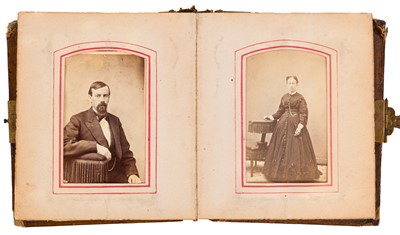 Lot 82 - AMERICAN PORTRAITURE INTEREST, 1860s-1880s.