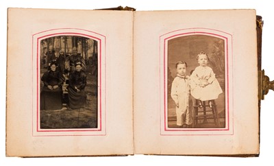 Lot 82 - AMERICAN PORTRAITURE INTEREST, 1860s-1880s.