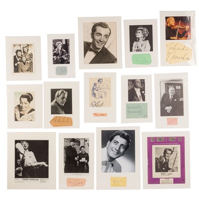 Lot 323 - Autograph Collection.- Music Interest