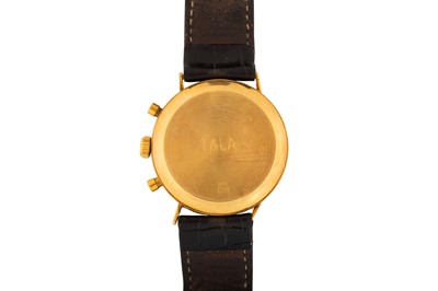 Lot 425 - Men's Tala 18k Gold Automatic Chronograph Wristwatch