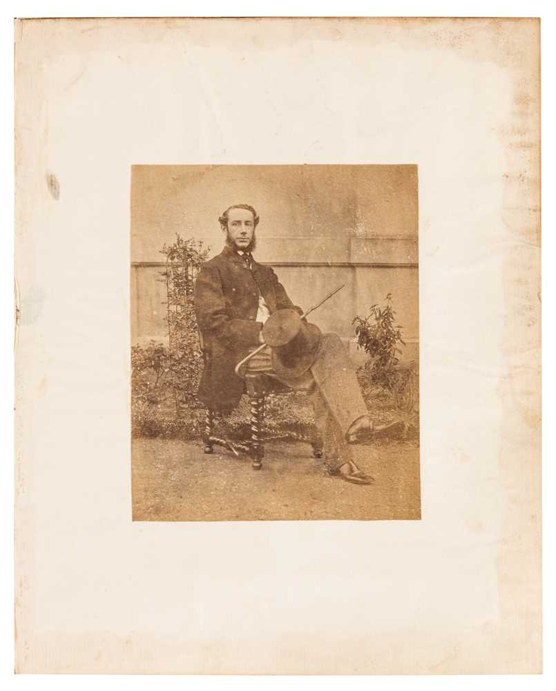 Lot 62 - BRITISH SCRAPBOOK ALBUM, c.1850s
