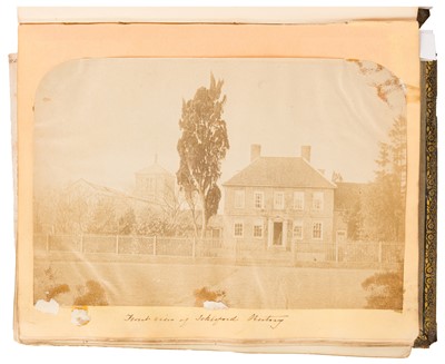 Lot 62 - BRITISH SCRAPBOOK ALBUM, c.1850s