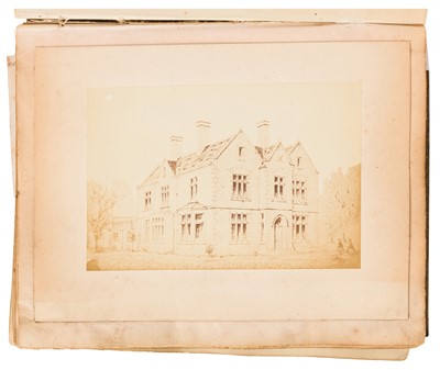 Lot 62 - BRITISH SCRAPBOOK ALBUM, c.1850s